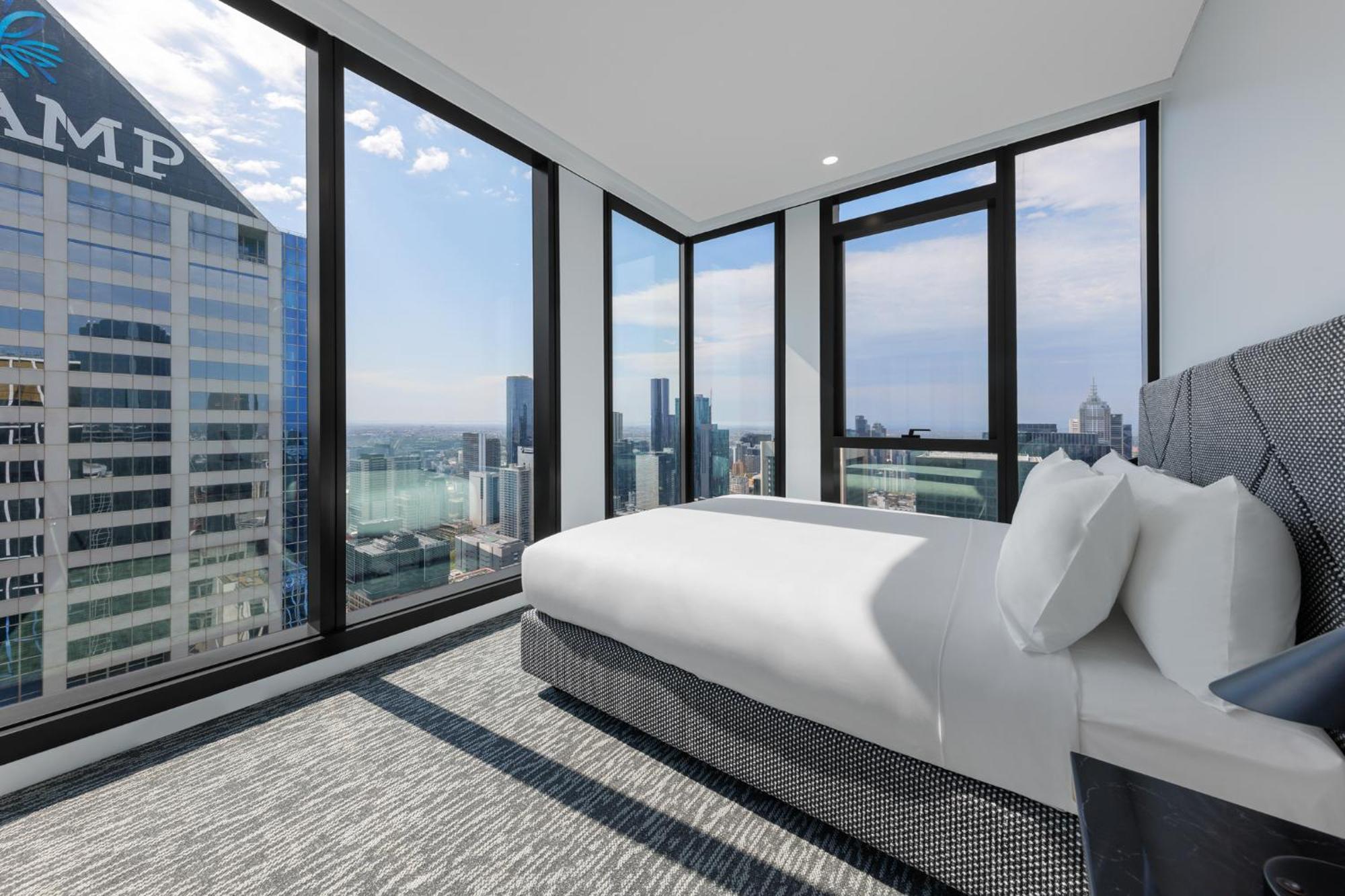 Meriton Suites Мельбурн Экстерьер фото Bedroom