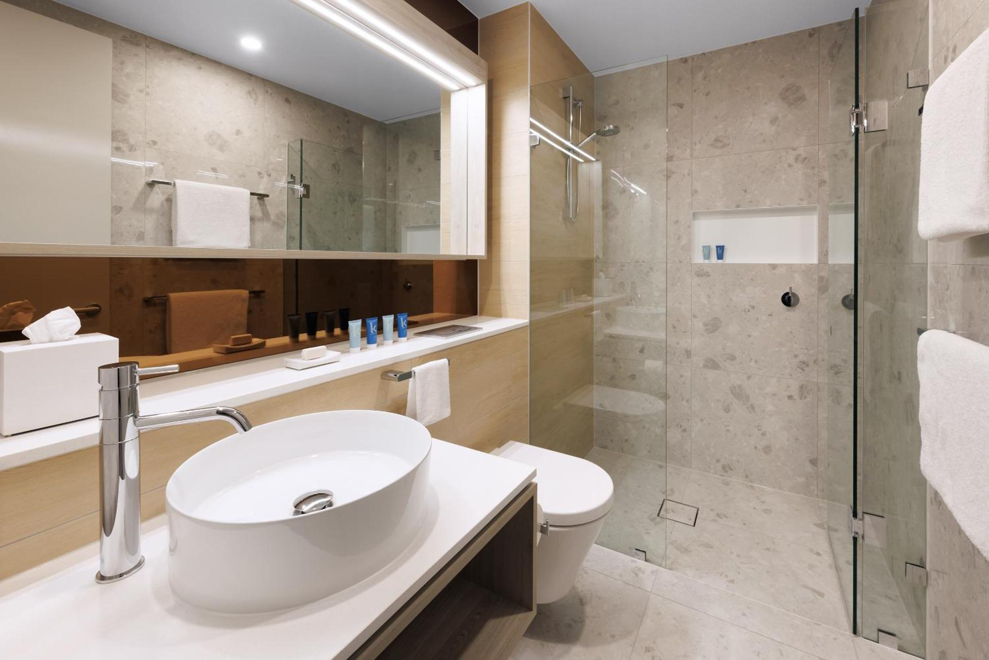 Meriton Suites Мельбурн Экстерьер фото Bathroom